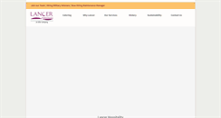 Desktop Screenshot of lancerhospitality.com